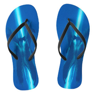 Delphine und Reflexionen Badesandalen