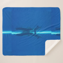 Delphine und Reflexionen Sherpadecke