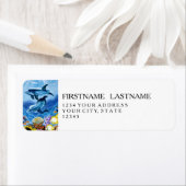 Delphine und tropische Fischkunst (Insitu)