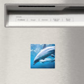 Delphine unter Wasser Magnet (In Situ (Geschirrspüler))