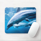 Delphine Unterwasser Mousepad (Mit Mouse)
