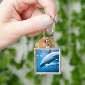 Delphine Unterwasser Schlüsselanhänger (Hand)