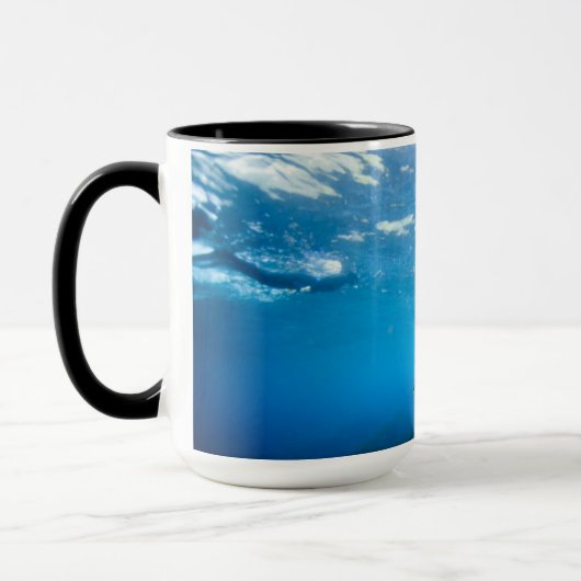 Delphine Unterwasser Tasse (Links)