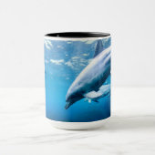 Delphine Unterwasser Tasse (Zentrum)