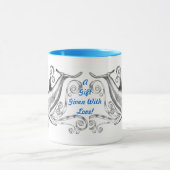 "Delphine Wecker-Tasse der Holzkohlen-II" Tasse (Zentrum)