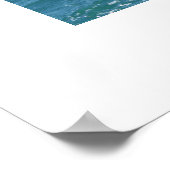 Delphinen-Poster Poster (Ecke)