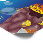 Delphinen-Poster Poster (Ecke)