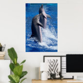 Delphinen-Poster Poster (Heimbüro)