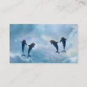 Delphinfantasie Visitenkarte (Rückseite)