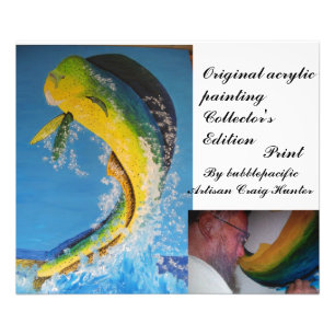 Delphinfisch Fotodruck