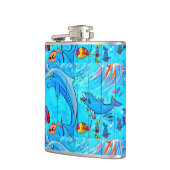 Delphinflasche Flachmann (Links)