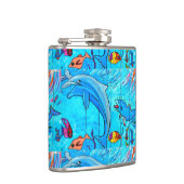 Delphinflasche Flachmann (Rechts)