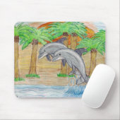Delphinfreunde Mousepad (Mit Mouse)