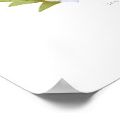 Delphinien Poster (Ecke)