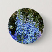 Delphinium Blume Gartengarten Button (Vorderseite)