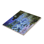 Delphinium Blume Gartengarten Fliese (Seite)