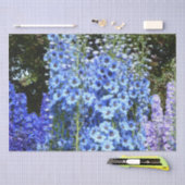 Delphinium Blume Gartengarten Seidenpapier (Handwerk)