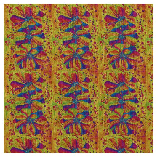 Delphinium-Blume Stoff (Muster)