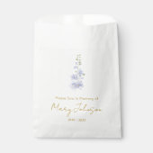 Delphinium | Einfache Saatgutpackung Beerdigung Geschenktütchen (Vorderseite)