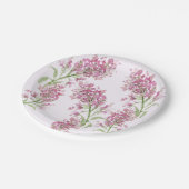 Delphinium floral pappteller (Schrägansicht)