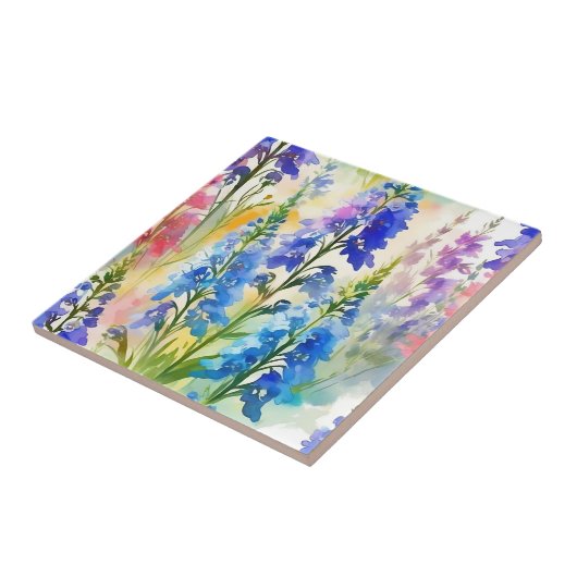 Delphinium Impressionist Fliese (Seite)