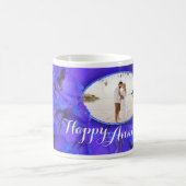 Delphinium Jubiläum Foto Tasse (Mittel)