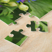 Delphinium Larkspur Blume Medium Puzzle (Seite)