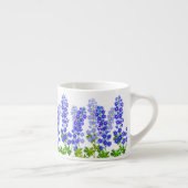 Delphinium Larkspur Blumen-Gartenespresso-Tasse Espressotasse (Rechts)
