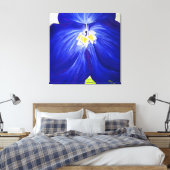 Delphinium - Original-Malerei, gewickelt Leinwand (Insitu (Schlafzimmer))