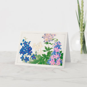 Delphinium von Tanigami Konan Karte