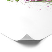 Delphiniums Poster (Ecke)