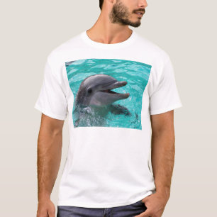 Delphinkopf im Aquamarinewasser T-Shirt