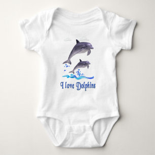 Delphinliebe Baby Strampler