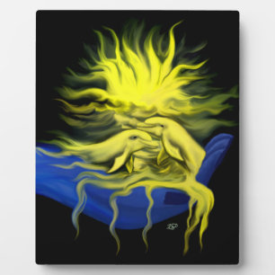 Delphinliebe Fotoplatte