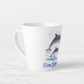 Delphinliebe Milchtasse (Linke Ecke)