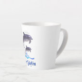 Delphinliebe Milchtasse (Rechte Ecke)
