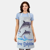 Delphinliebe Schürze (Getragen)