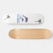 Delphinliebe Skateboard (Horizontal)