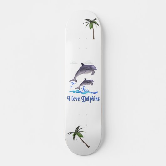 Delphinliebe Skateboard (Vorne)