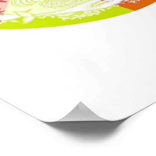 Delphinlieferant Poster (Ecke)