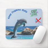Delphinmausmatte, Delphinmmatte gerettet Mousepad (Mit Mouse)