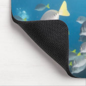 Delphinmausmatte gerettet, Umweltbotschaft Mousepad (Ecke)