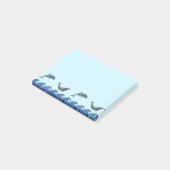 Delphinmosaik Post-it Klebezettel (angewinkelt)