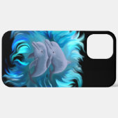 Delphinpaare Case-Mate iPhone Hülle (Hinten (horizontal))