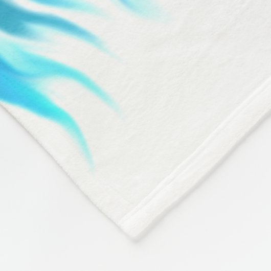 Delphinpaare Fleecedecke (Ecke)