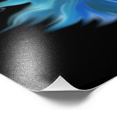 Delphinpaare Fotodruck (Ecke)