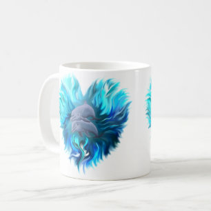 Delphinpaare Kaffeetasse