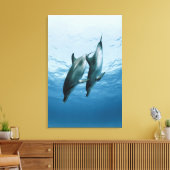 Delphinpaare Leinwanddruck (Insitu (Wohnzimmer))