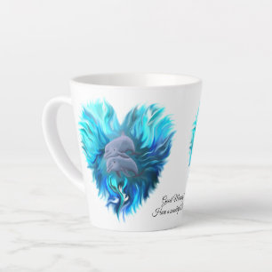 Delphinpaare Milchtasse