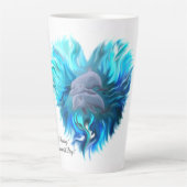 Delphinpaare Milchtasse (Vorderseite)